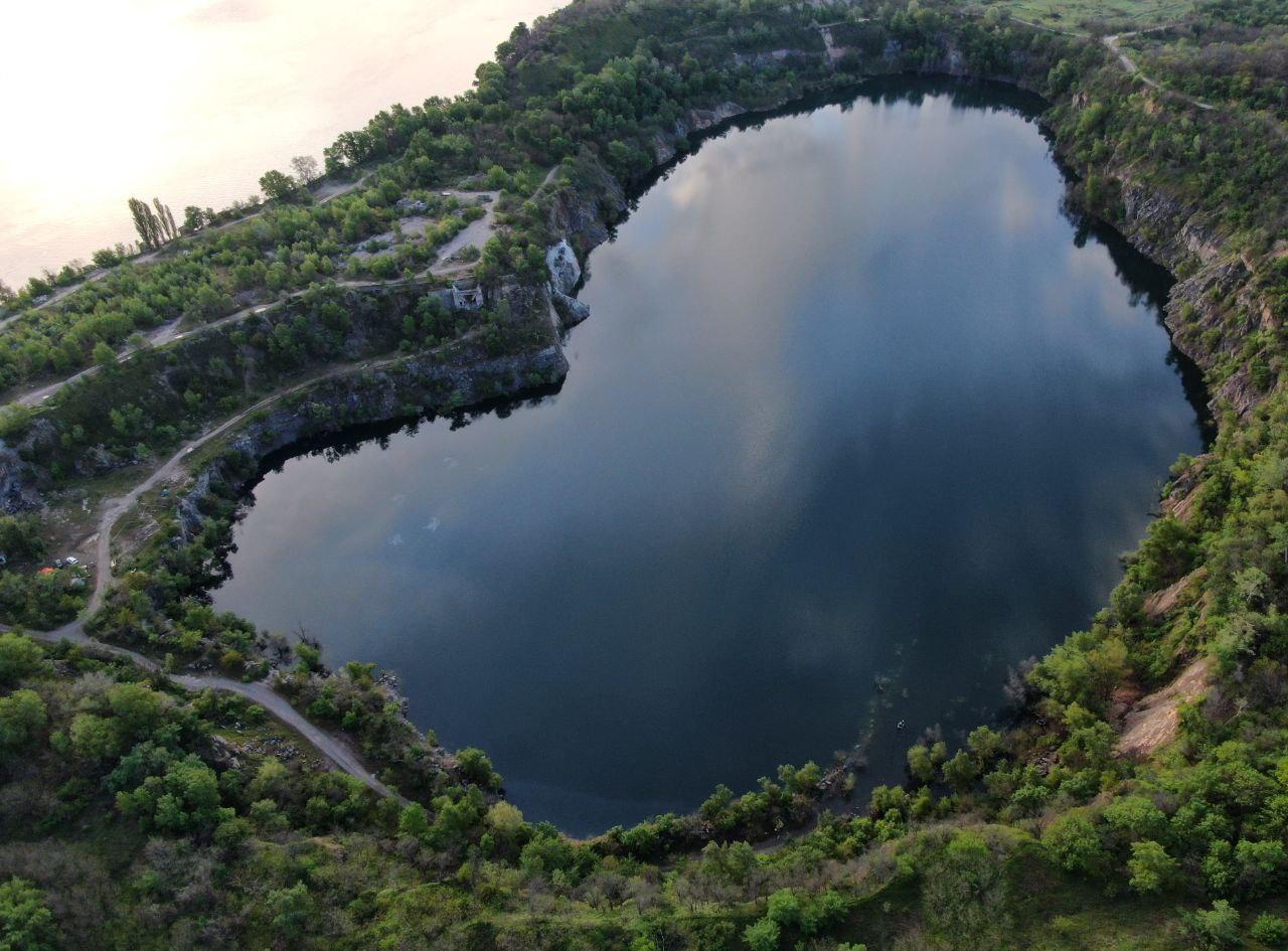 Чикалівське озеро-серце