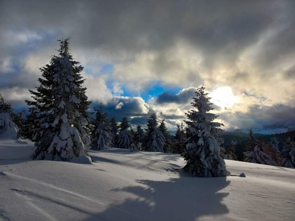 Зимова гірська краса